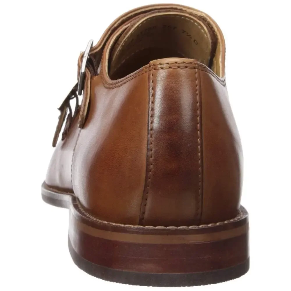 Florsheim Montinaro Double Monk Strap Saddle Tan Smooth 12 M